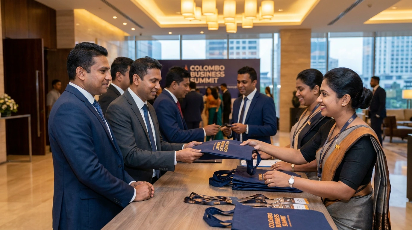 Conference welcome kits handed to delegates