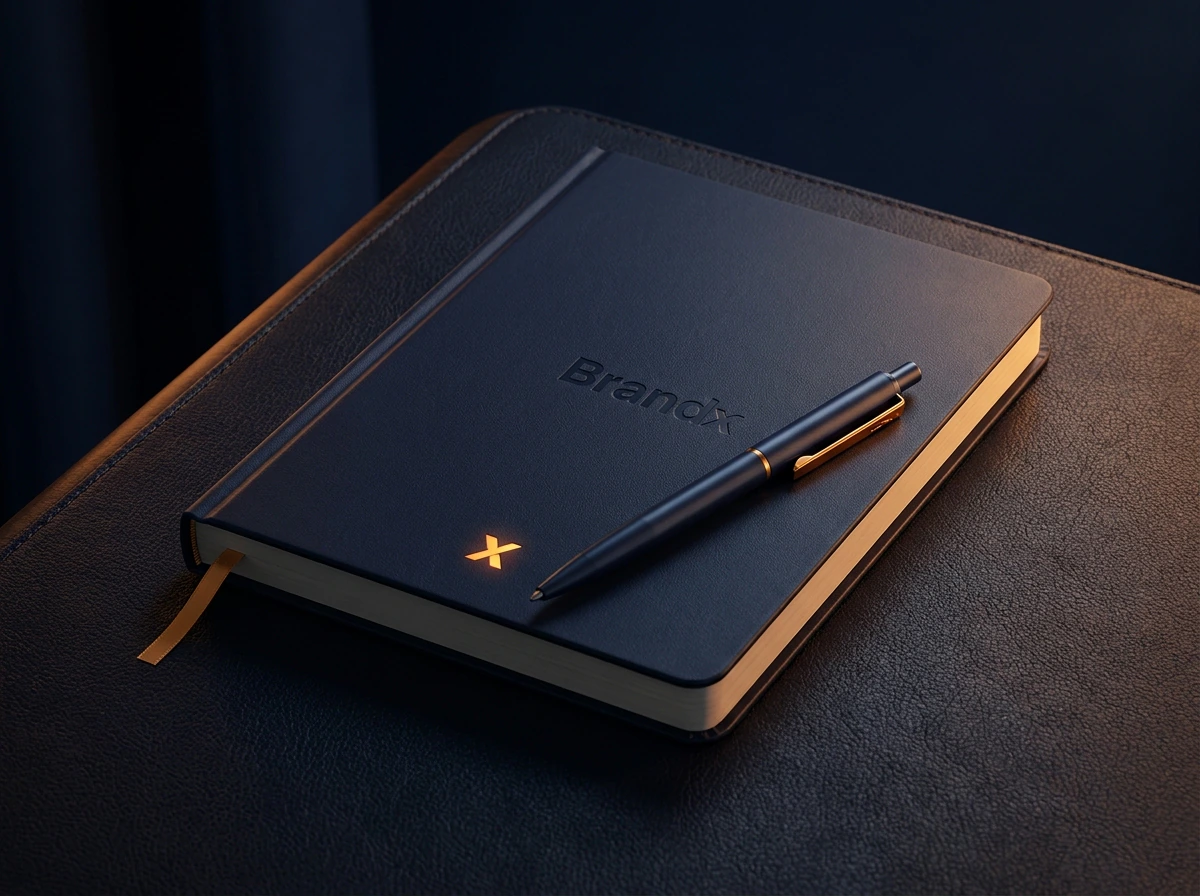 Executive notebook and pen set